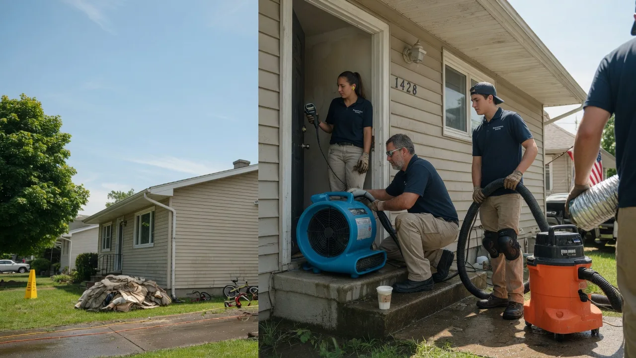 Water Damage Restoration in Utica, KY near me
